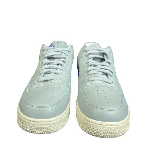 Men's Size 8.5 - NIKE Air Force 1 07 LV8 LEATHER Grey Trainers AJ9507 002 - Picture 11 of 16